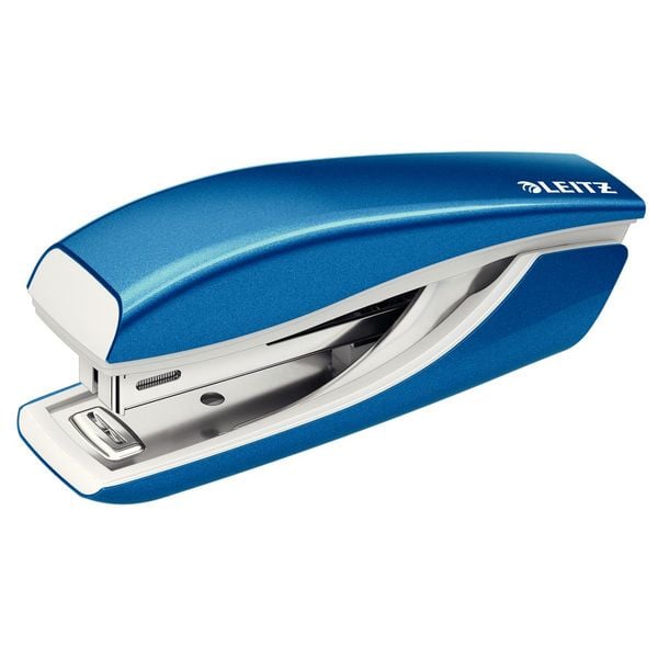 LEITZ Heftgerät Mini NeXXt WOW bis 10 Blatt blau