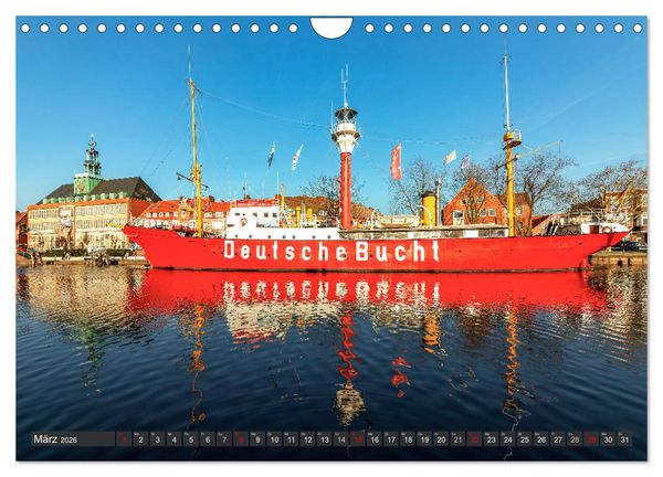 Produktbild: Bezauberndes Ostfriesland (Wandkalender 2026 DIN A4 quer), CALVENDO Monatskalender