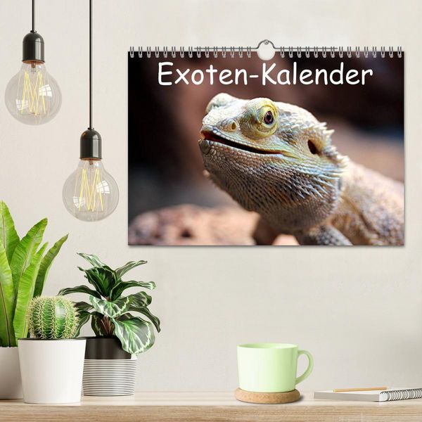 Produktbild: Exoten-Kalender (Wandkalender 2026 DIN A4 quer), CALVENDO Monatskalender