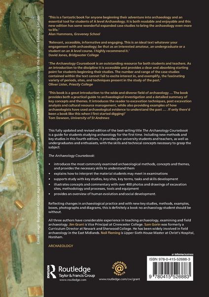 Produktbild: The Archaeology Coursebook