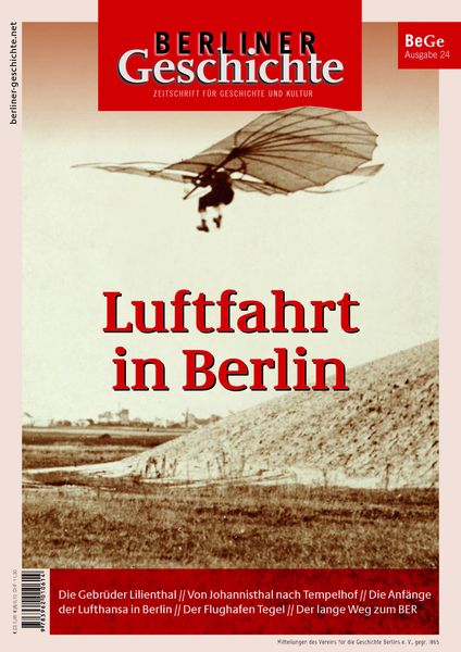 Produktbild: Berliner Geschichte - Zeitschrift f&uuml;r Geschichte und Kultur