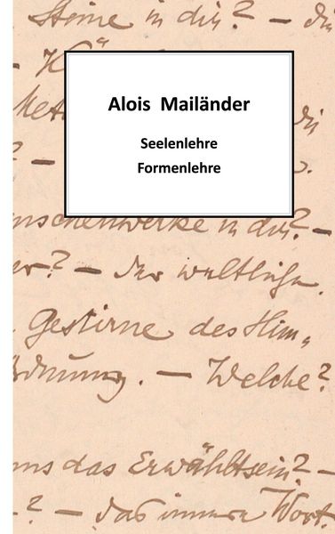 Produktbild: Seelenlehre - Formenlehre
