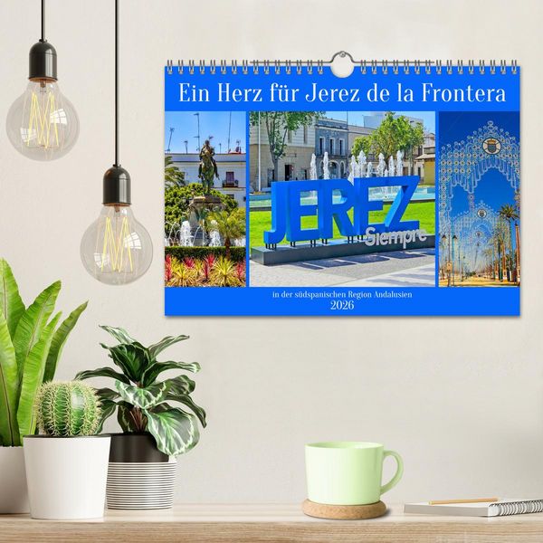 Produktbild: Ein Herz f&uuml;r Jerez de la Frontera (Wandkalender 2026 DIN A4 quer), CALVENDO Monatskalender
