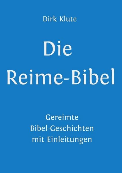 Produktbild: Die Reime-Bibel