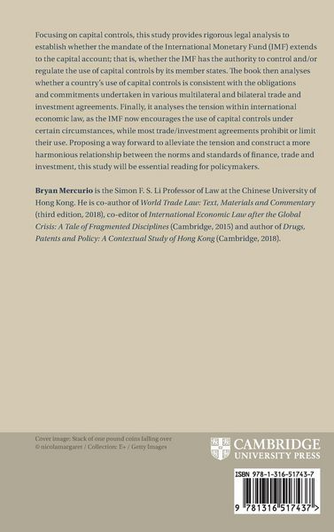 Produktbild: Capital Controls and International Economic Law