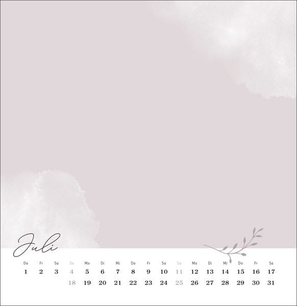 Produktbild: Kreativkalender zum Aufstellen Gl&uuml;cksmomente 2027