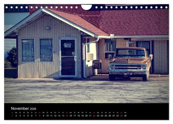 Produktbild: Roadside USA - Die guten Jahre sind vorbei (Wandkalender 2026 DIN A4 quer), CALVENDO Monatskalender