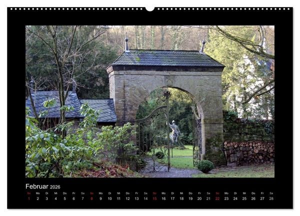 Produktbild: Impressionen vom Solinger Klingenpfad (hochwertiger Premium Wandkalender 2026 DIN A2 quer), Kunstdruck in Hochglanz