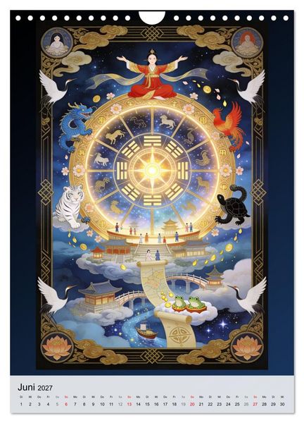 Produktbild: Karten des Gl&uuml;cks (Wandkalender 2027 DIN A4 hoch), CALVENDO Monatskalender