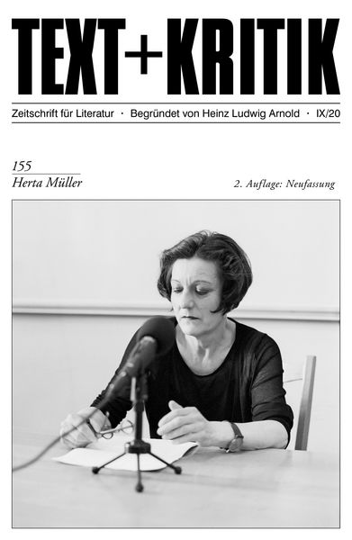 Produktbild: TEXT + KRITIK 155 - Herta M&uuml;ller