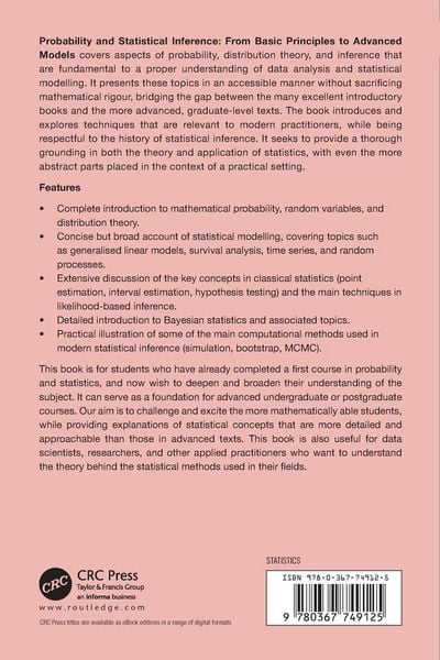 Produktbild: Probability and Statistical Inference