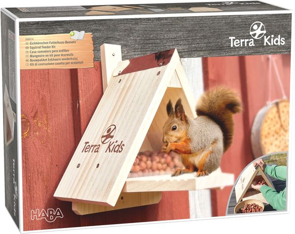 Produktbild: HABA - Terra Kids - Eichhörnchen Futterhaus-Bausatz