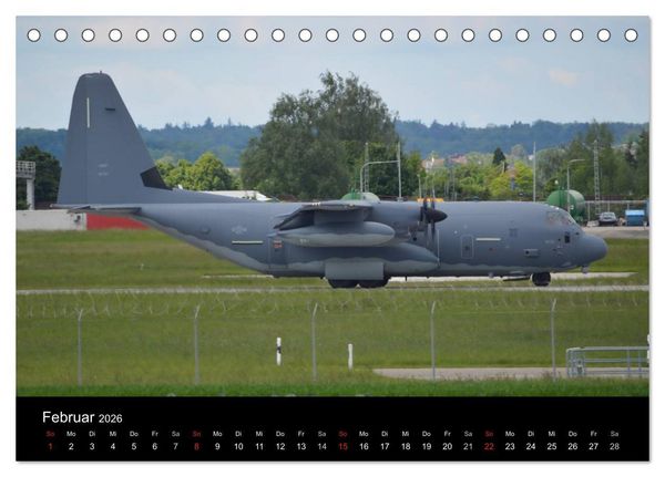 Produktbild: Milit&auml;r Air-Cargo (Tischkalender 2026 DIN A5 quer), CALVENDO Monatskalender