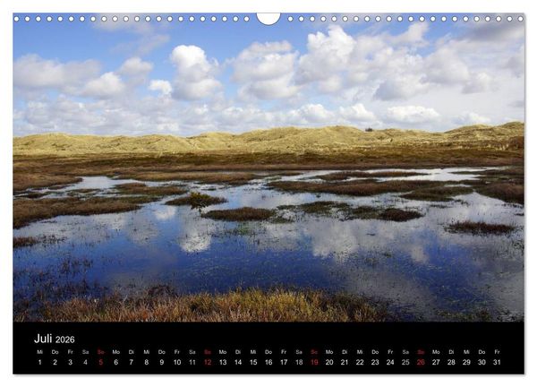Produktbild: D&auml;nemark - Umgebung von Hvide Sande (Wandkalender 2026 DIN A3 quer), CALVENDO Monatskalender