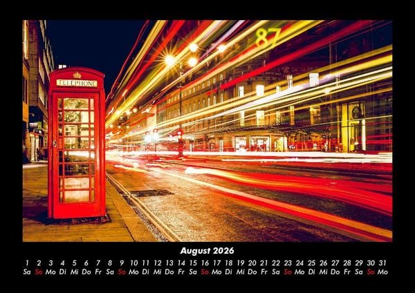 Produktbild: London 2026 Fotokalender DIN A3