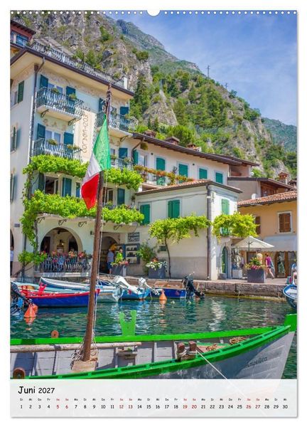 Produktbild: Limone sul Garda - Perle am Westufer des Gardasees (Wandkalender 2027 DIN A2 hoch), CALVENDO Monatskalender