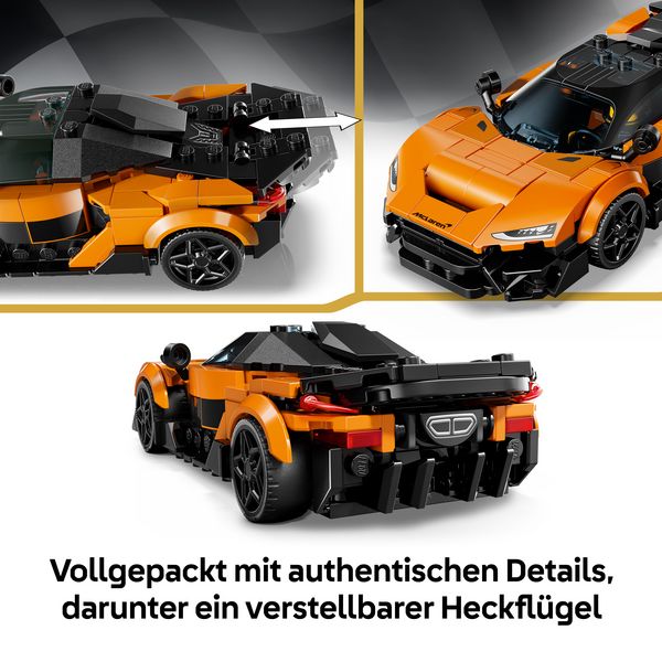 Produktbild: LEGO 77257 Speed Champions McLaren W1, Rennauto, Bauset mit Modellauto
