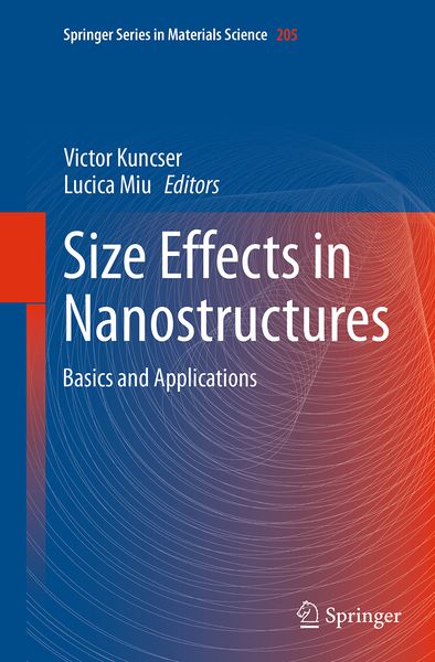 Produktbild: Size Effects in Nanostructures