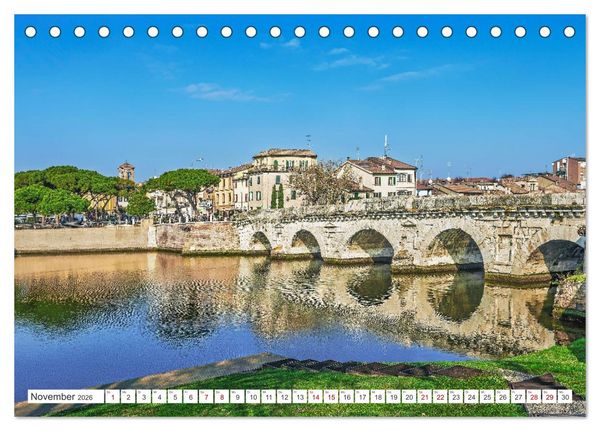 Produktbild: Bella Italia - Eine Reise im Land der Sehnsucht (Tischkalender 2026 DIN A5 quer), CALVENDO Monatskalender