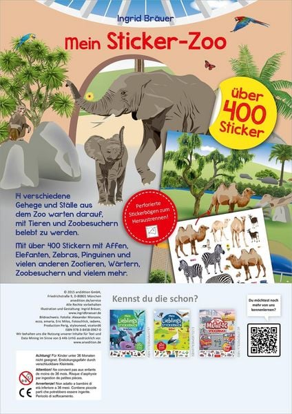 Produktbild: Mein Sticker-Zoo