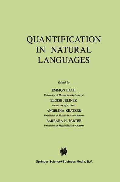 Produktbild: Quantification in Natural Languages