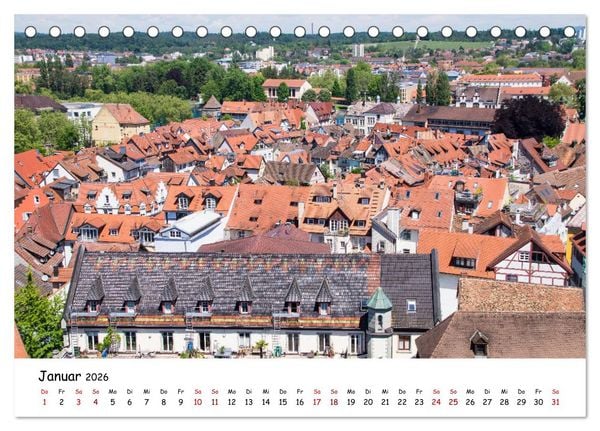 Produktbild: Konstanz - Juwel am Bodensee (Tischkalender 2026 DIN A5 quer), CALVENDO Monatskalender