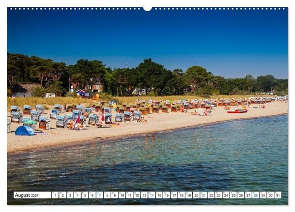 Produktbild: Die Ostseek&uuml;ste von Neustadt bis Travem&uuml;nde (Wandkalender 2027 DIN A2 quer), CALVENDO Monatskalender