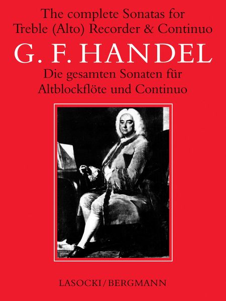 Produktbild: Handel, G: Complete Sonatas for Treble (Alto) Recorder & Con