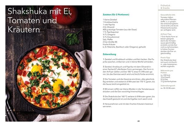 Produktbild: Airfryer Balance &ndash; Genussvoll essen trotz Diabetes