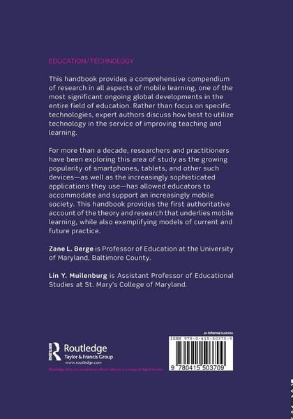Produktbild: Handbook of Mobile Learning