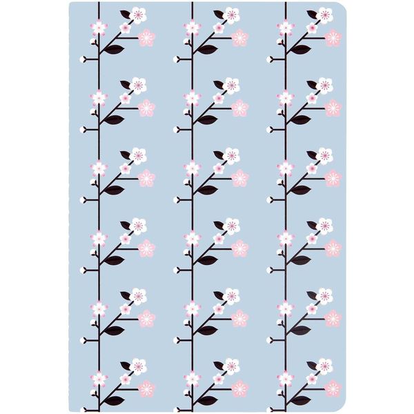 Produktbild: Notizb&uuml;cher Sakura Sakura, orange/blau MIX