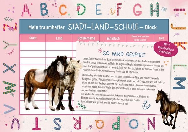 Produktbild: Meine superschlaue Pferde Schulstart-Box