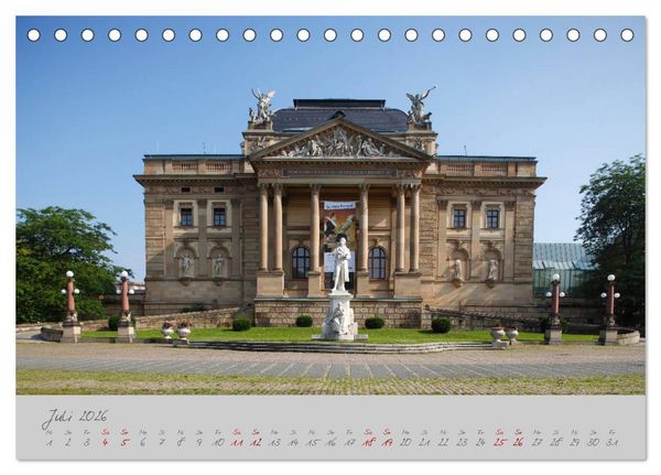 Produktbild: Wiesbaden Die Kurstadt im Rheingau (Tischkalender 2026 DIN A5 quer), CALVENDO Monatskalender