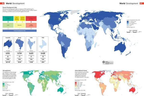 Produktbild: Collins School Atlas