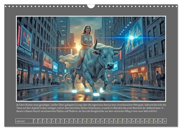 Produktbild: Die Zeus-Aff&auml;ren (Wandkalender 2027 DIN A3 quer), CALVENDO Monatskalender