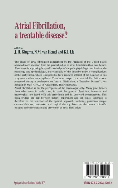 Produktbild: Atrial Fibrillation, a Treatable Disease?