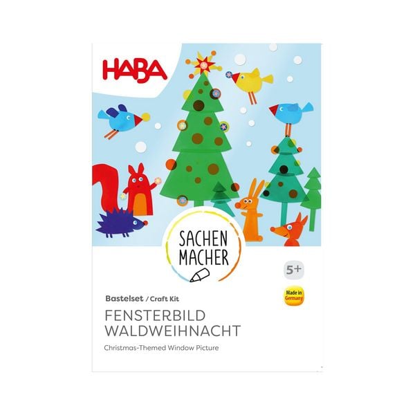 Produktbild: Bastelset - Fensterbild Weihnachten