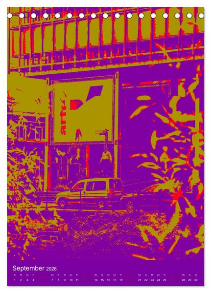Produktbild: Stra&szlig;burg reloaded - Pop-Art trifft Tradition (Tischkalender 2026 DIN A5 hoch), CALVENDO Monatskalender