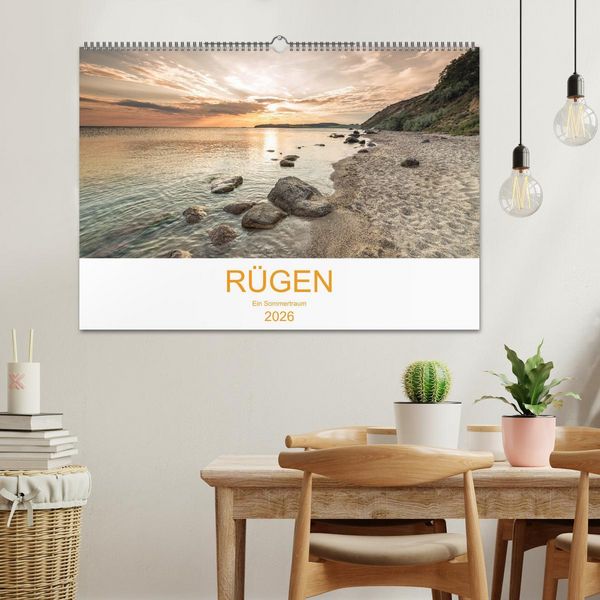 Produktbild: R&uuml;gen ein Sommertraum (Wandkalender 2026 DIN A2 quer), CALVENDO Monatskalender