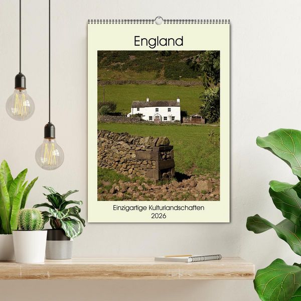 Produktbild: England - Einzigartige Kulturlandschaften (Wandkalender 2026 DIN A2 hoch), CALVENDO Monatskalender