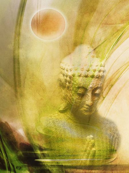 Produktbild: CALVENDO Puzzle Betender Buddha | 1000 Teile Lege-Gr&ouml;&szlig;e 64x48cm Foto-Puzzle f&uuml;r gl&uuml;ckliche Stunden