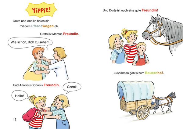Produktbild: Lesen lernen mit Conni: Conni und das Abenteuer auf dem Bauernhof
