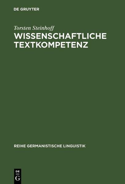 Produktbild: Wissenschaftliche Textkompetenz
