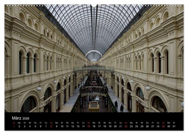 Produktbild: Moskau - Moscow (hochwertiger Premium Wandkalender 2026 DIN A2 quer), Kunstdruck in Hochglanz