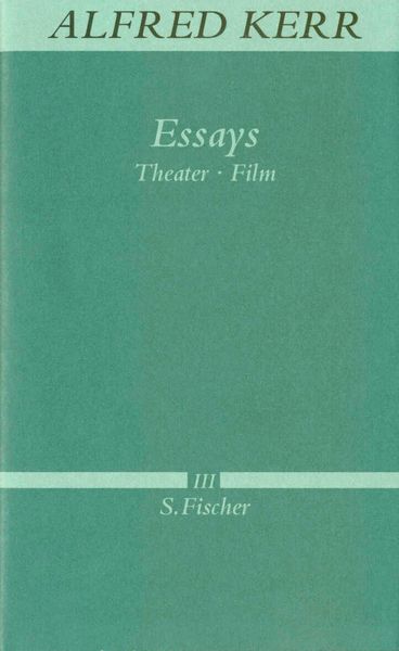 Produktbild: Essays