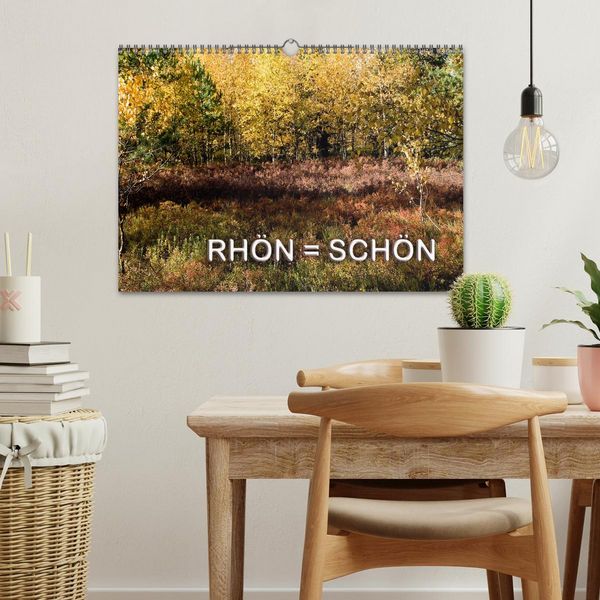 Produktbild: RH&Ouml;N = SCH&Ouml;N (Wandkalender 2026 DIN A3 quer), CALVENDO Monatskalender