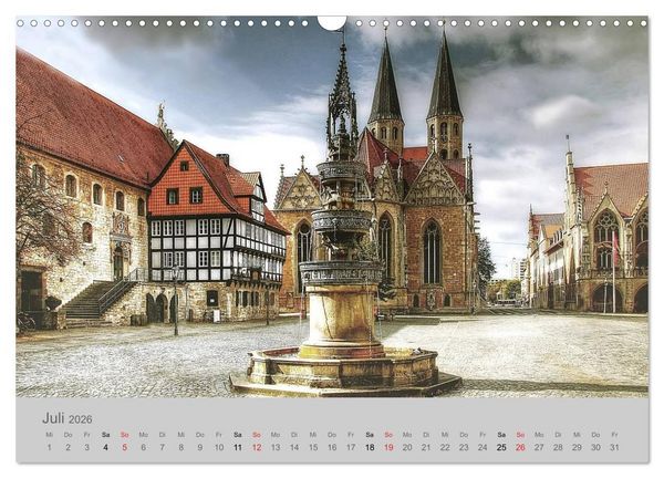 Produktbild: Braunschweig (Wandkalender 2026 DIN A3 quer), CALVENDO Monatskalender