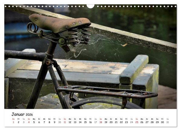 Produktbild: Velomantisch - Radimpressionen (Wandkalender 2026 DIN A3 quer), CALVENDO Monatskalender