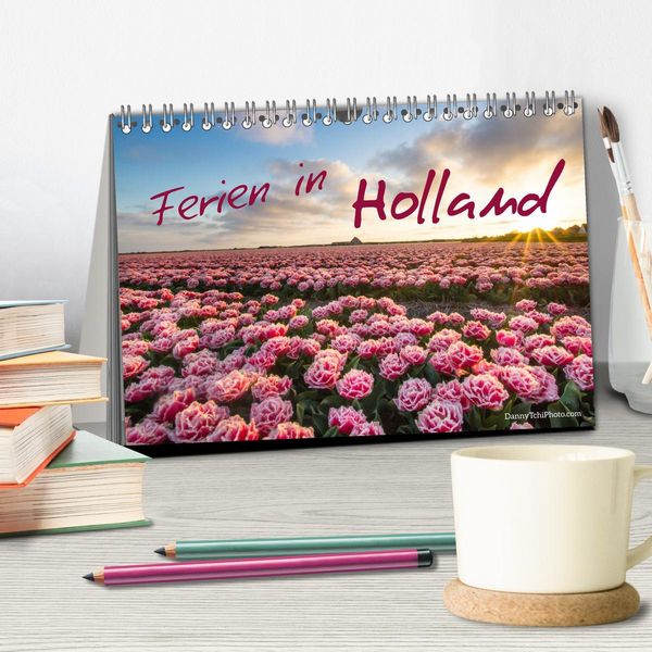 Produktbild: Ferien in Holland (Tischkalender 2026 DIN A5 quer), CALVENDO Monatskalender