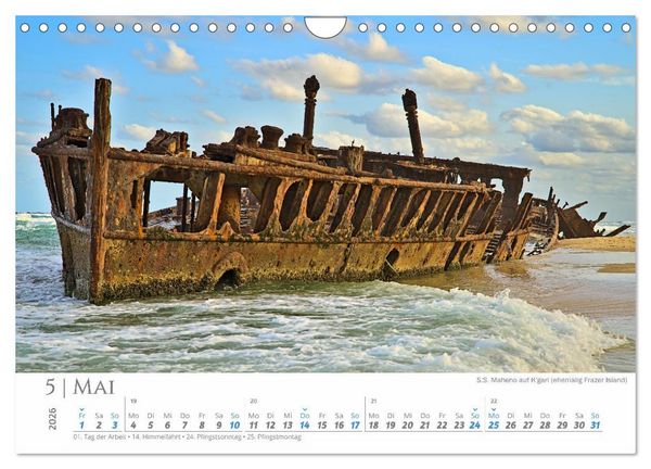 Produktbild: Australien - Highlights Ostk&uuml;ste (Wandkalender 2026 DIN A4 quer), CALVENDO Monatskalender